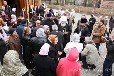 Новый Регион: В Одессе освятили храм, построенный без единого гвоздя (ФОТО)