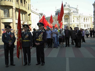 Новый Регион: В Одессе прошла первомайская демонстрация (ФОТО)