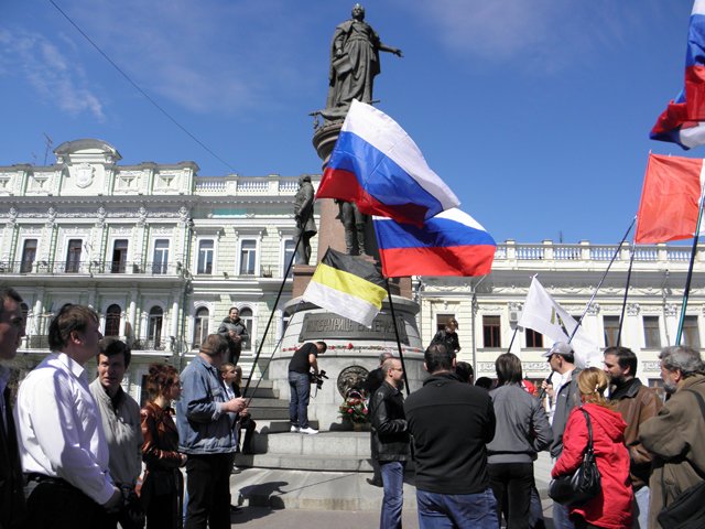 Новый Регион: В Одессе отметили день рождения Екатерины Второй (ФОТО, ВИДЕО)