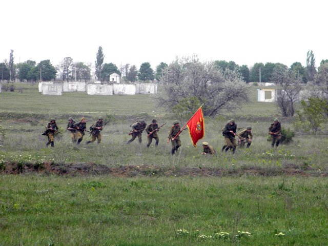 Новый Регион: В Одесской области Красная Армия штурмом взяла Берлин (ФОТО)