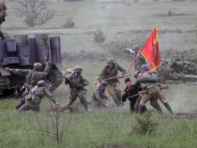 Новый Регион: В Одесской области Красная Армия штурмом взяла Берлин (ФОТО)