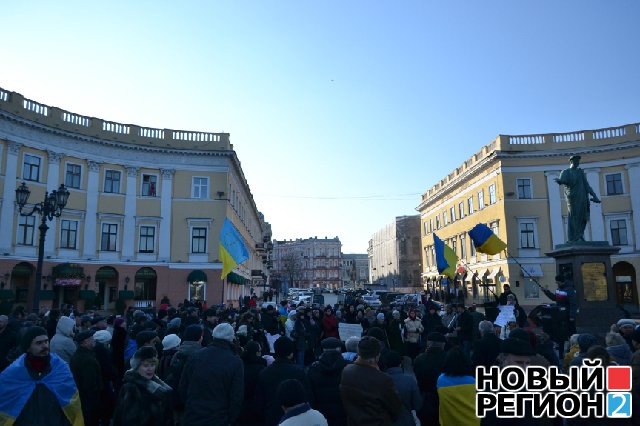 Новый Регион: Одесситы будут приходить на Евромайдан в Новый год и на Рождество (ВИДЕО, ФОТО)