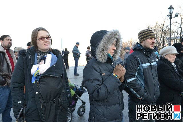 Новый Регион: Одесситы будут приходить на Евромайдан в Новый год и на Рождество (ВИДЕО, ФОТО)