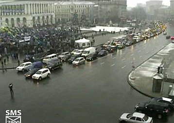 Новый Регион: В Киеве на Майдане возобновлен митинг против Налогового кодекса (ФОТО)