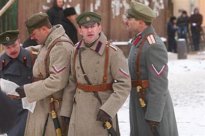 Новый Регион: В Киеве снимают Белую гвардию с Хабенским и Пореченковым (ФОТО)