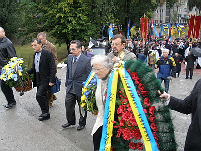 Новый Регион: В Киеве прошли мероприятия по случаю 70-летия трагедии в Бабьем Яру (ФОТО)