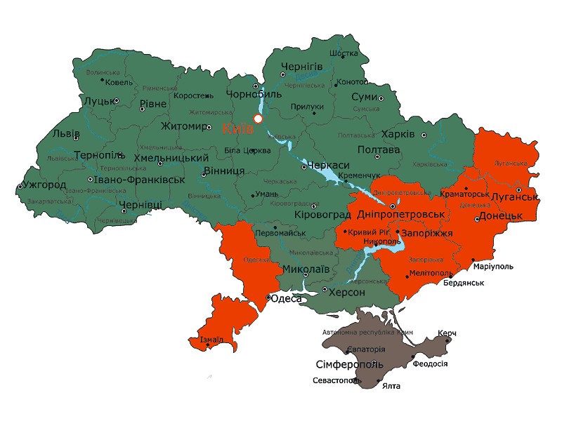 Показало карту районов украины. Политическая карта Украины сегодня. Карта регионов Украины. Карта Украины с городами. Области Украины.