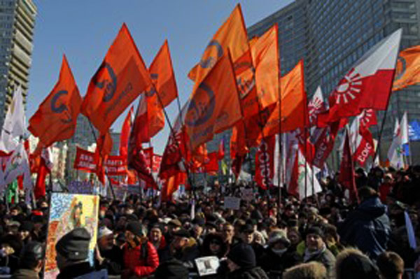 Новый Регион: Русская протестная зима не переросла в арабскую весну (ФОТО, ВИДЕО)