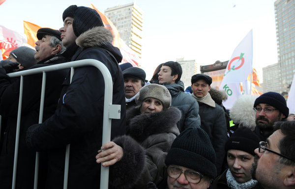 Новый Регион: Русская протестная зима не переросла в арабскую весну (ФОТО, ВИДЕО)