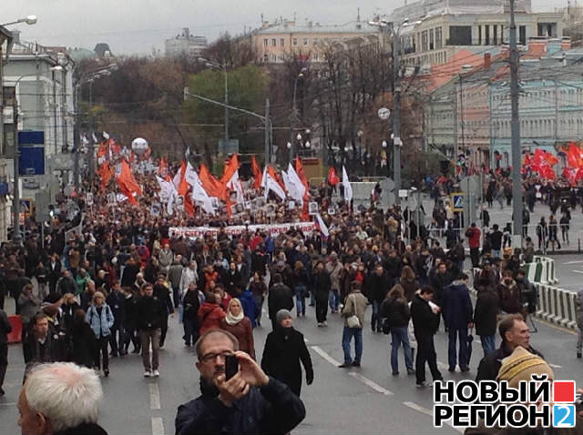 Новый Регион: Марш в поддержку политзаключенных завершился без происшествий (ФОТО)