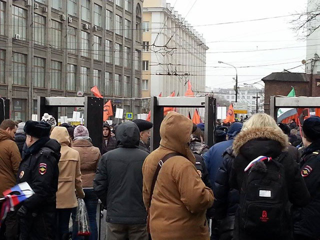 Новый Регион: Тысячи москвичей собрались на траурное шествие