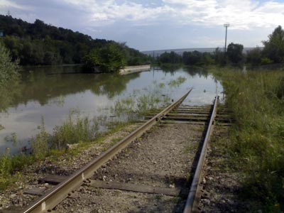 Новый Регион: В Рыбницком районе уровень воды в Днестре превысил критическую отметку