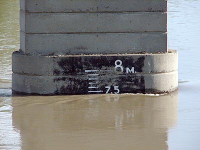 Новый Регион: Уровень воды в Тирасполе приблизился к критической отметке (ФОТО)