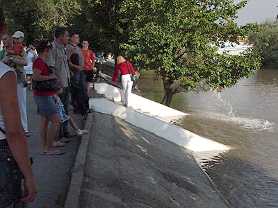 Новый Регион: Уровень воды в Тирасполе приблизился к критической отметке (ФОТО)