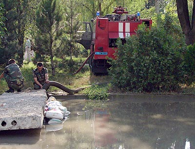 Новый Регион: Уровень воды в Тирасполе приблизился к критической отметке (ФОТО)