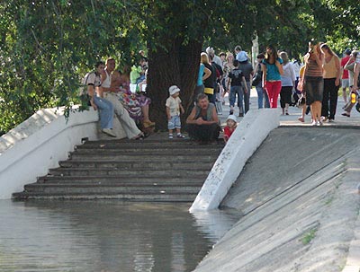 Новый Регион: Уровень воды в Тирасполе приблизился к критической отметке (ФОТО)