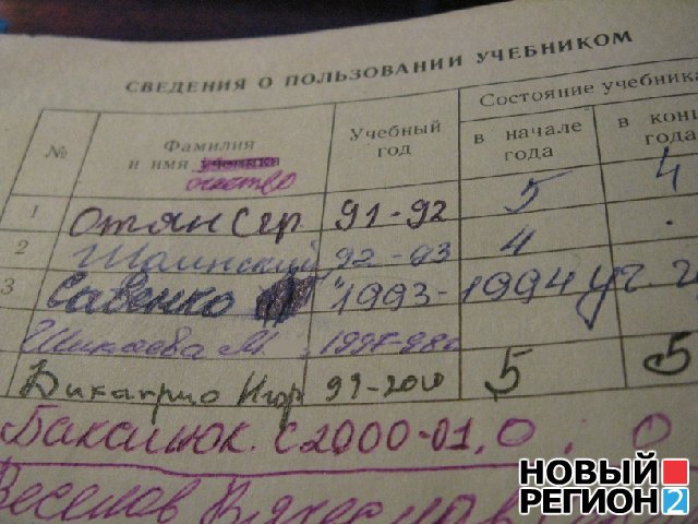 Новый Регион: Программа Учебник в Приднестровье не выполнена до конца (ФОТО)