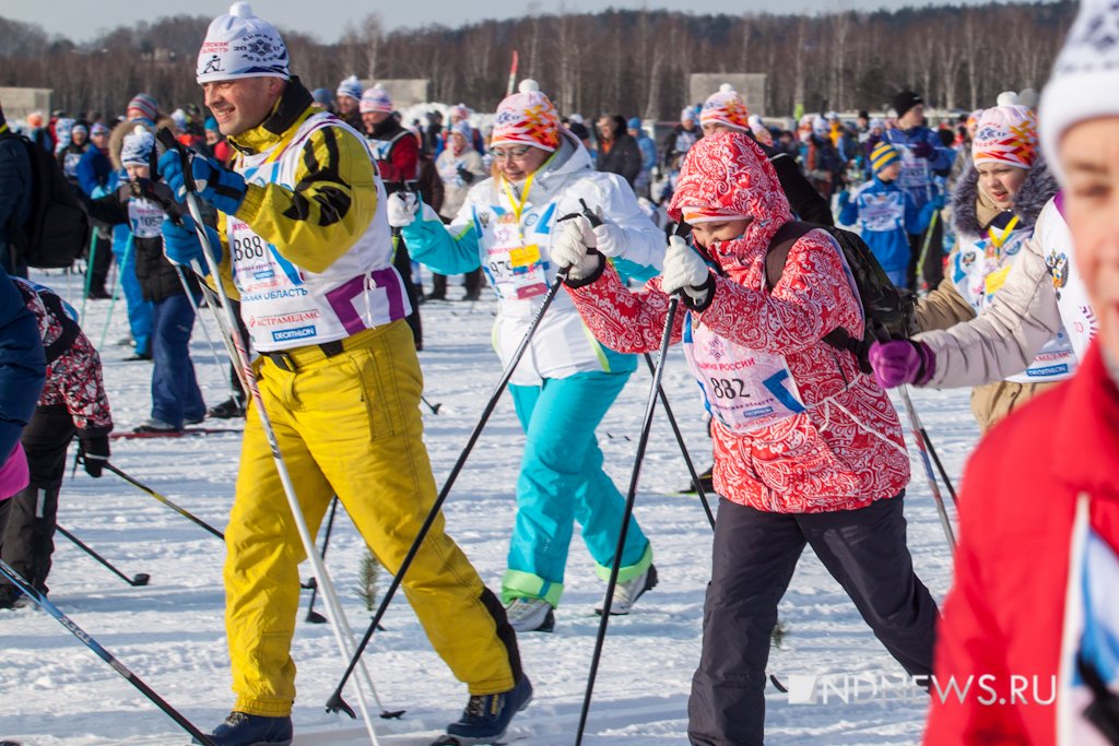 Куйвашев и Ройзман не приехали на «Лыжню России» – один каялся, другой болел / Лыжников-любителей было в три раза меньше обычного (ФОТО)