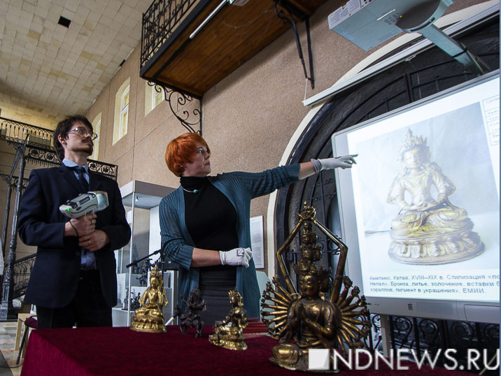 Буддийскую скульптуру исследовали на спектрометре – в Екатеринбурге искусствоведы запустили проект «Шедевры и подделки» (ФОТО)