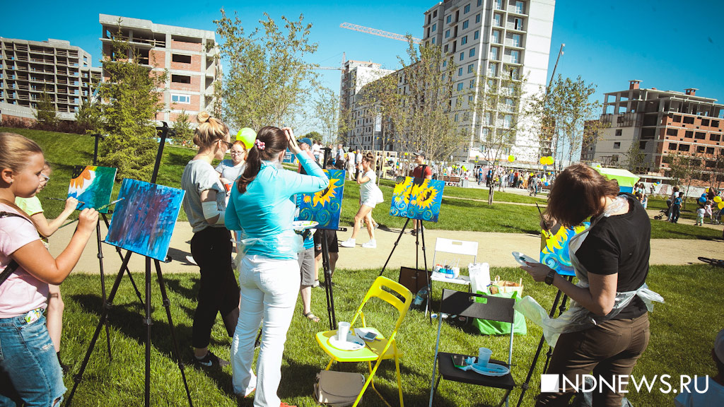 В Екатеринбурге открылся новый парк в самом молодом районе города (ФОТО)