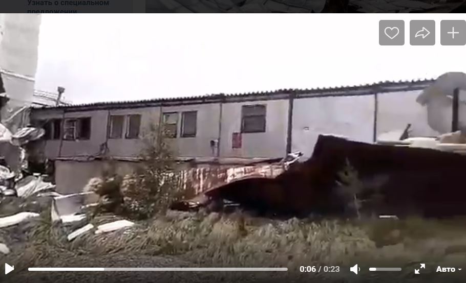 В Муравленко рухнули очистные сооружения, очевидцы сообщают о взрыве (ФОТО, ВИДЕО)