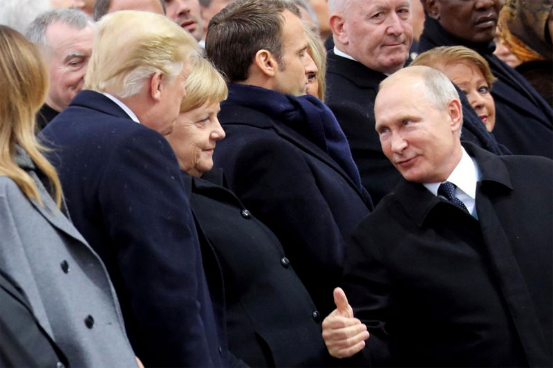 Путин и Трамп все-таки встретились: пожали руки (ФОТО)