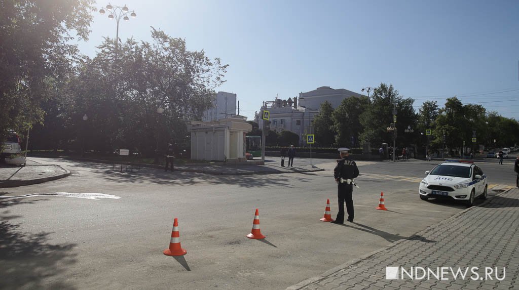 Здание УрФУ оцепили в ожидании президента (ФОТО)