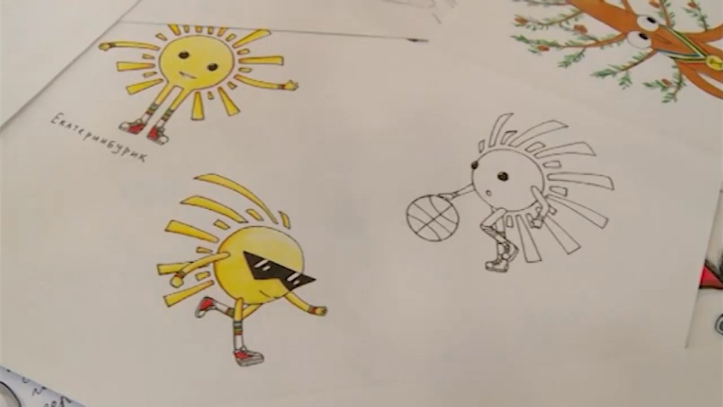 Лиственница Катя и шишка-малышка: студенты-дизайнеры нарисовали символ Универсиады (ФОТО)