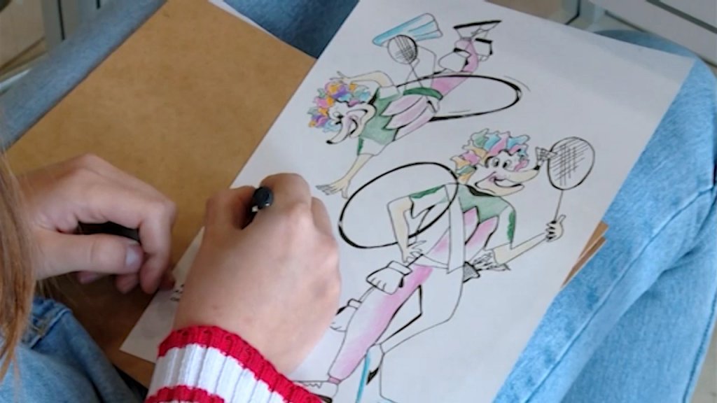 Лиственница Катя и шишка-малышка: студенты-дизайнеры нарисовали символ Универсиады (ФОТО)