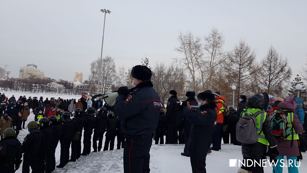 Свердловская полиция предупредила об ответственности за участие в несанкционированных акциях