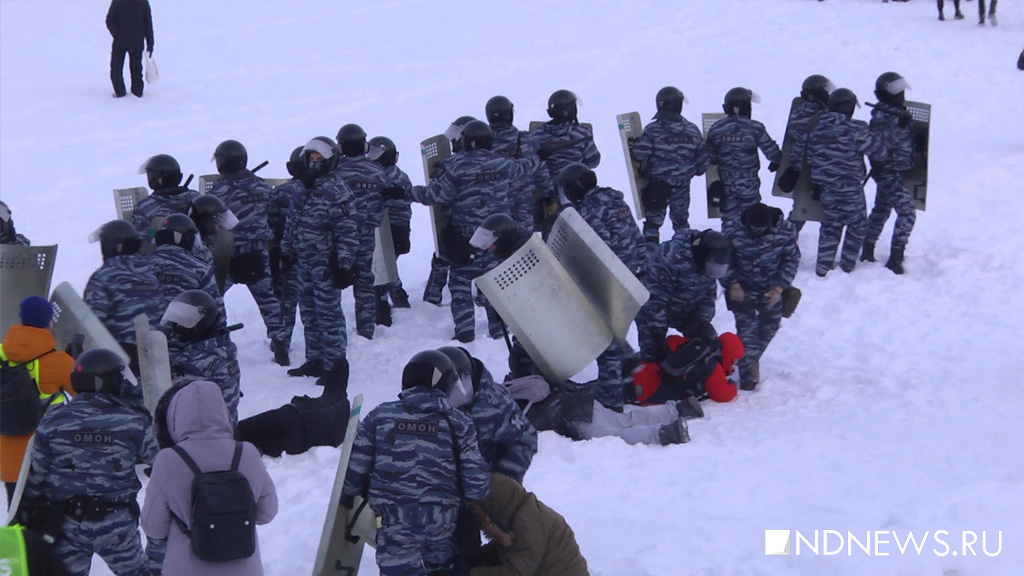 Свердловские полицейские рассказали, сколько детей было задержано на январских акциях