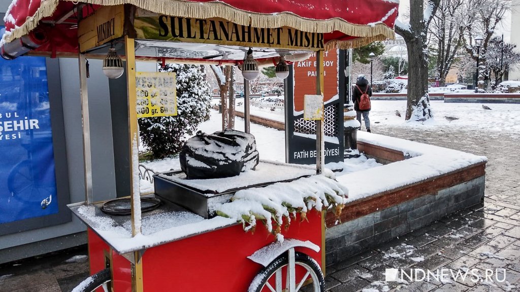 «Погода возмутительная»: как Стамбул и стамбульцы переносят сильнейший снегопад (ФОТО) / Авторская колонка корреспондента Ольги Тарасовой, застрявшей в Стамбуле