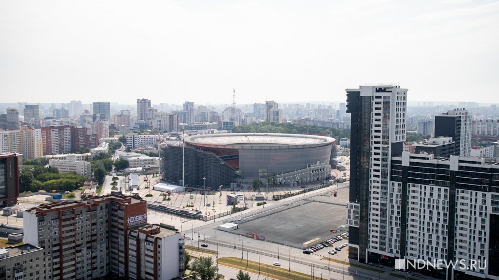 Жилой комплекс «Высота» в центре Екатеринбурга строится опережающими темпами (ФОТО)