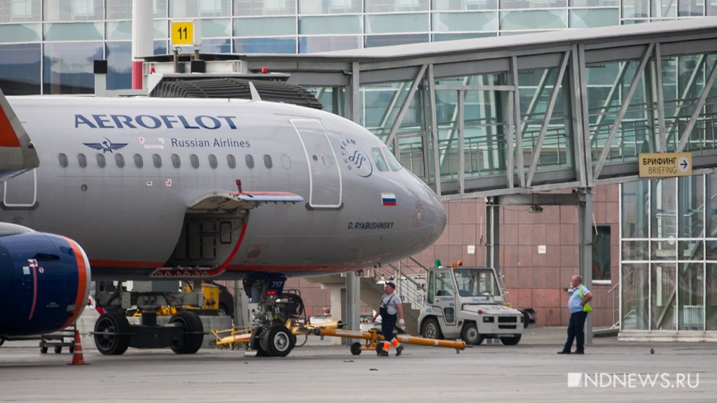 Самолет, летевший из Екатеринбурга в Москву, сел в Казани из-за закрытия столичных аэропортов
