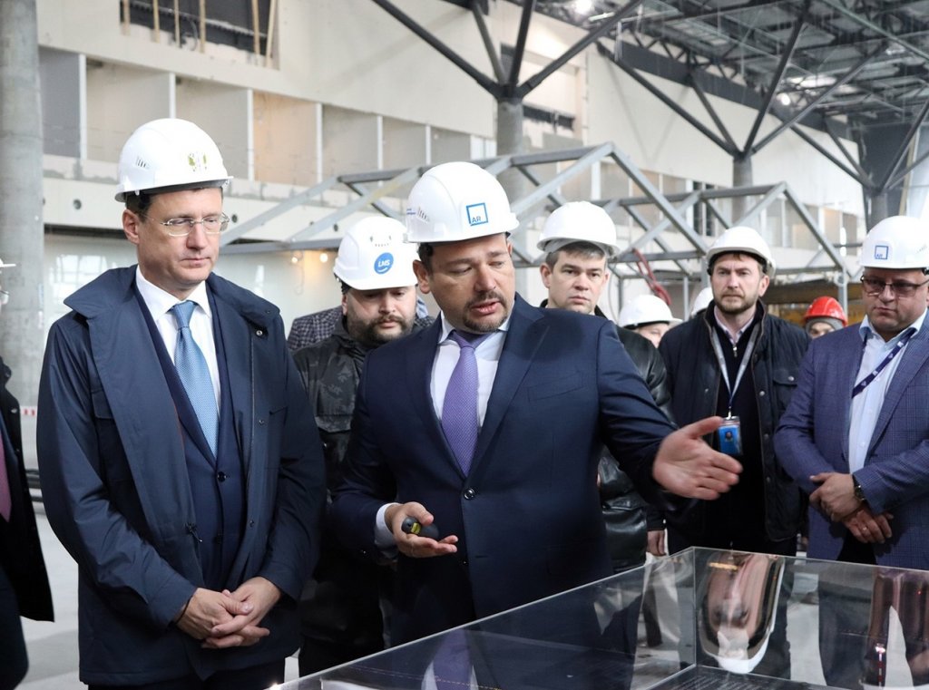 Вице-премьер РФ Новак посетил Новый Уренгой
