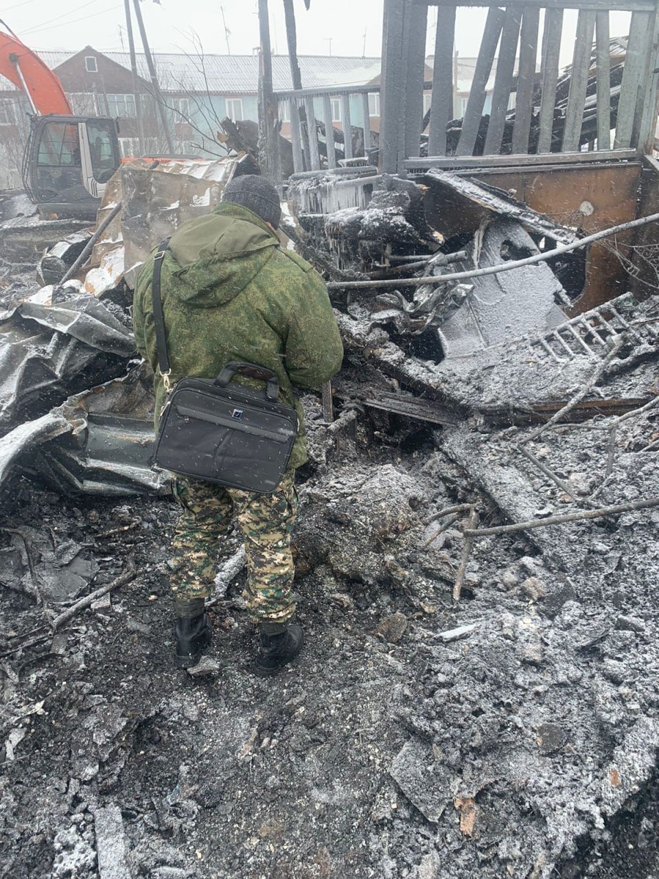 В Лабытнанги в сгоревшем доме нашли 4 трупа