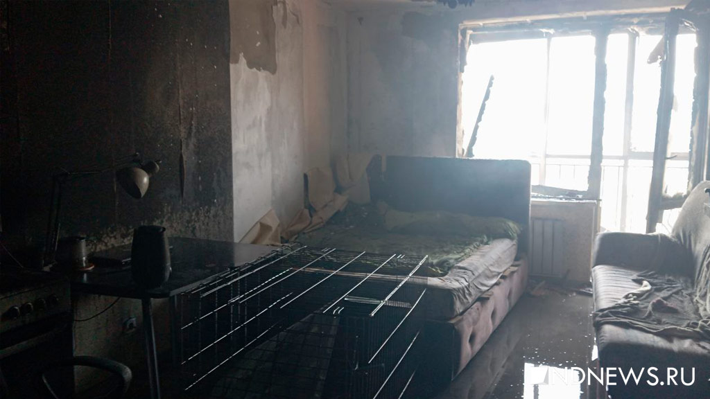 Жильцы дома на Рощинской вернулись в квартиры после страшного пожара (ФОТО)