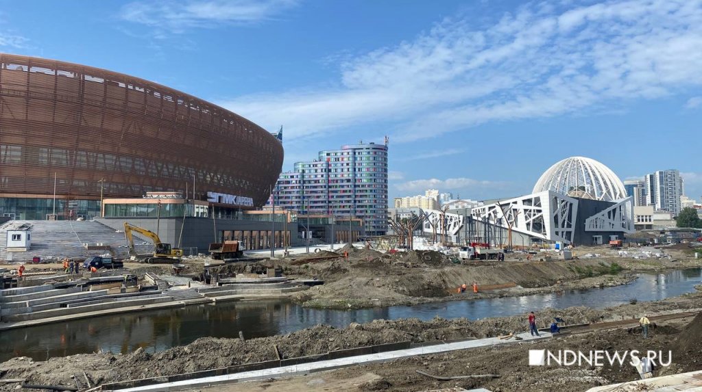Набережную у ледовой арены откроют осенью 2025 года