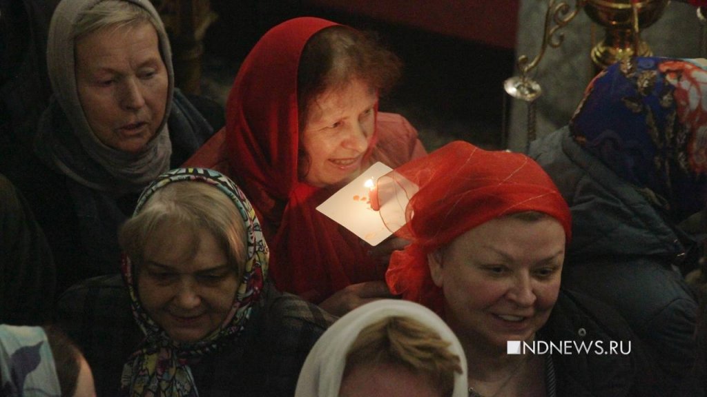 Православные отмечают светлую Пасху (ФОТО)