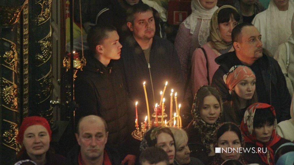 Православные отмечают светлую Пасху (ФОТО)