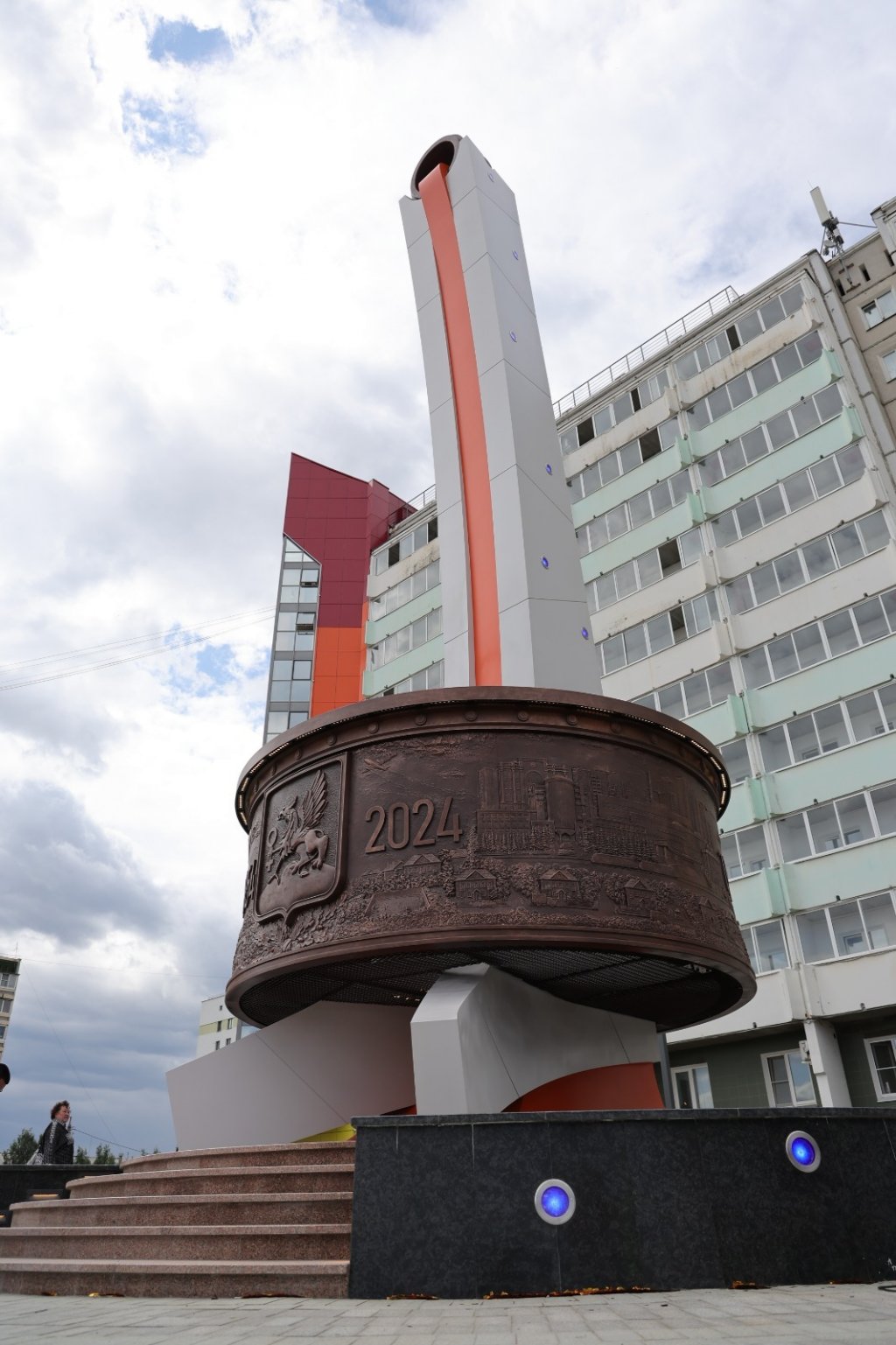 В Верхней Пышме открыли стелу в честь 170-летия города