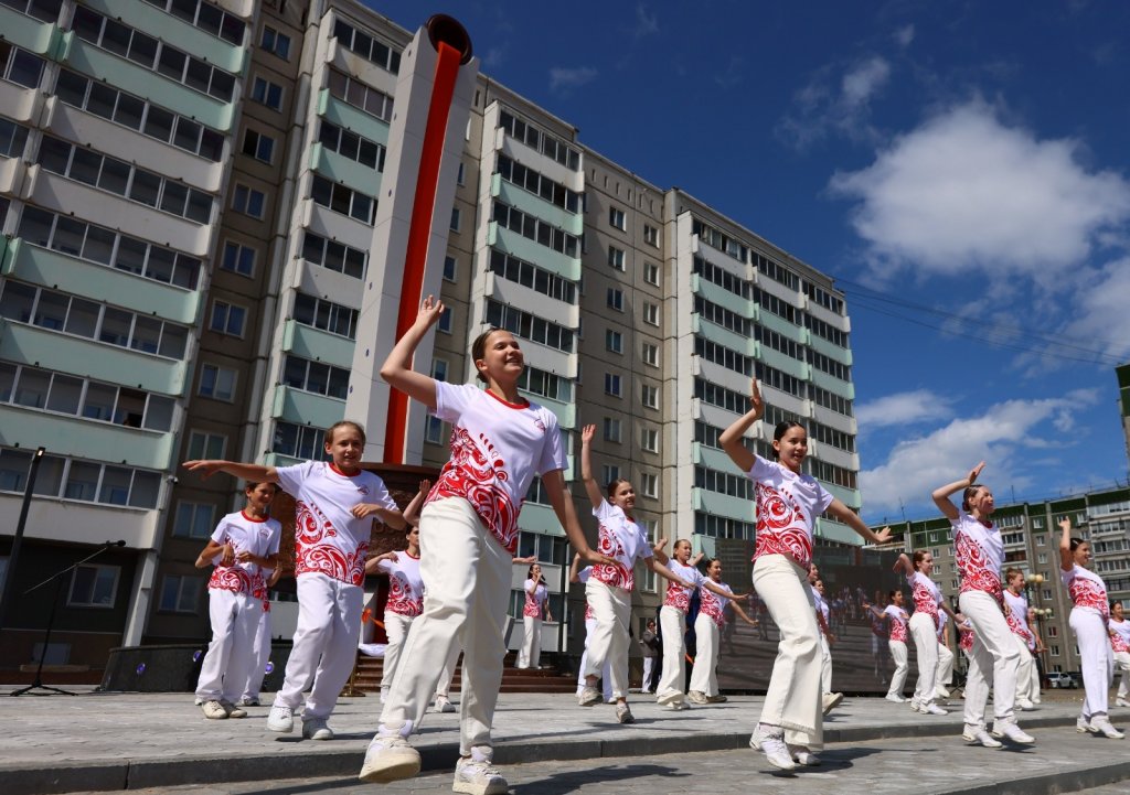 В Верхней Пышме открыли стелу в честь 170-летия города