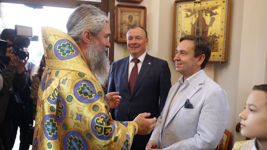 Празднование Дня города началось с богослужения в часовне Святой Екатерины