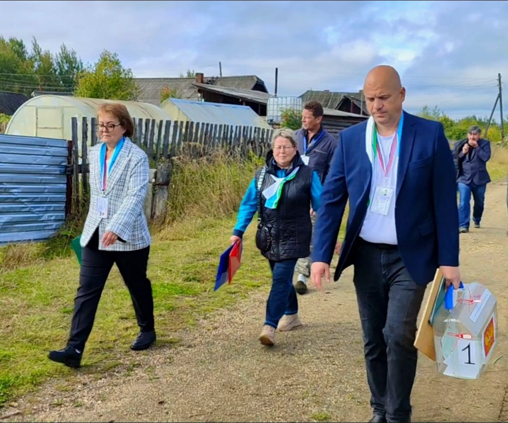 Отдаленные деревни начали голосовать за губернатора (ФОТО)