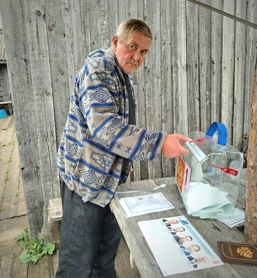 Отдаленные деревни начали голосовать за губернатора (ФОТО)