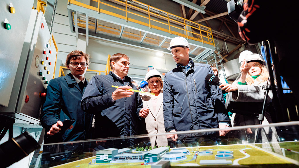 На Урале запускают очистные сооружения с инновационной технологией очищения воды