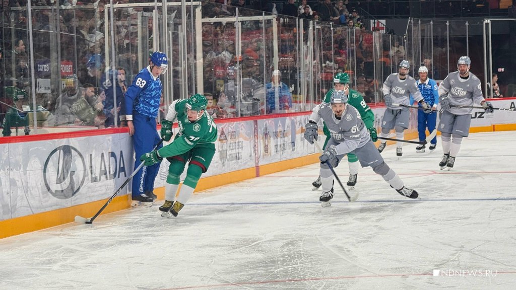Победа вратаря «Автомобилиста», шоу легионеров и сила RUS Stars: в Екатеринбурге завершился Матч Звезд (ФОТО)
