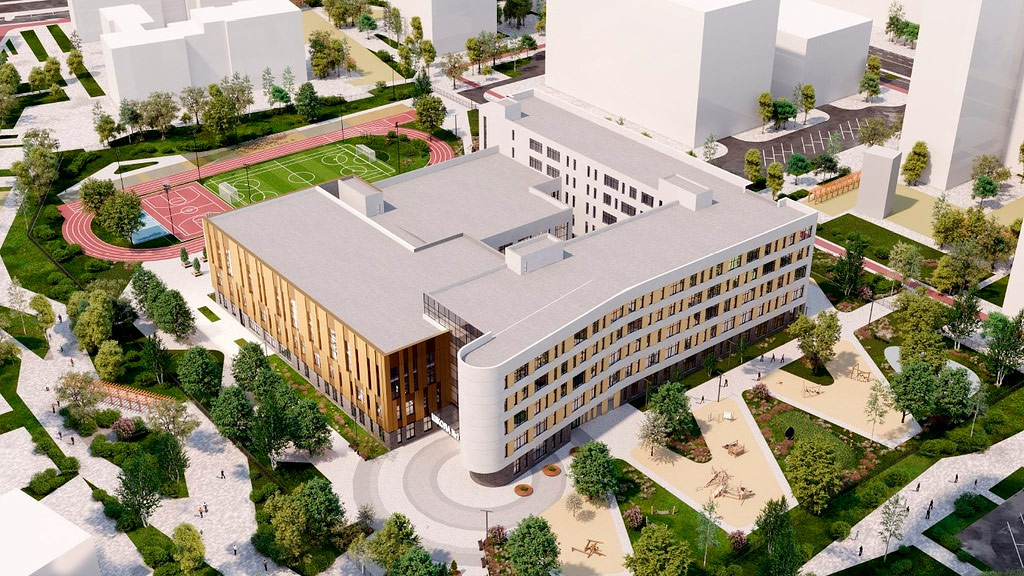 В Академическом районе весной начнется строительство новой школы