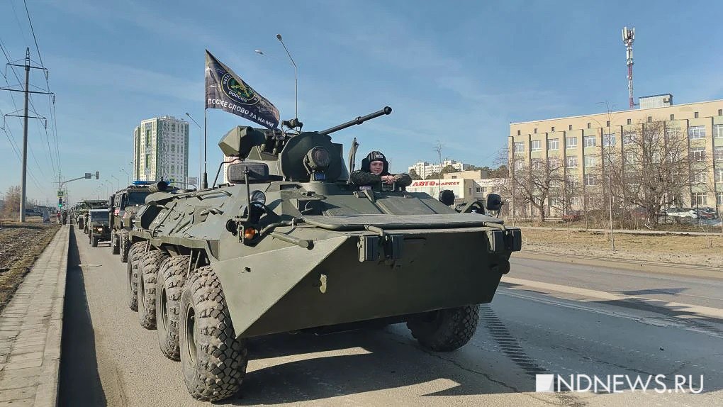 По Вторчермету проехали танки (ФОТО)
