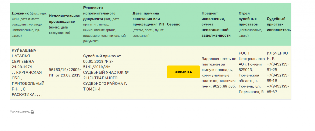 Новый День: Тюменские приставы объяснили, как жена губернатора Куйвашева задолжала за коммуналку